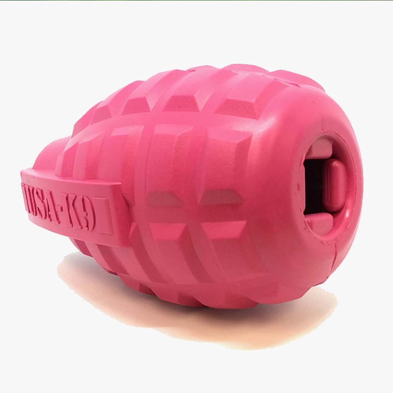 SodaPup USA K9 Grenade Medium – Pink