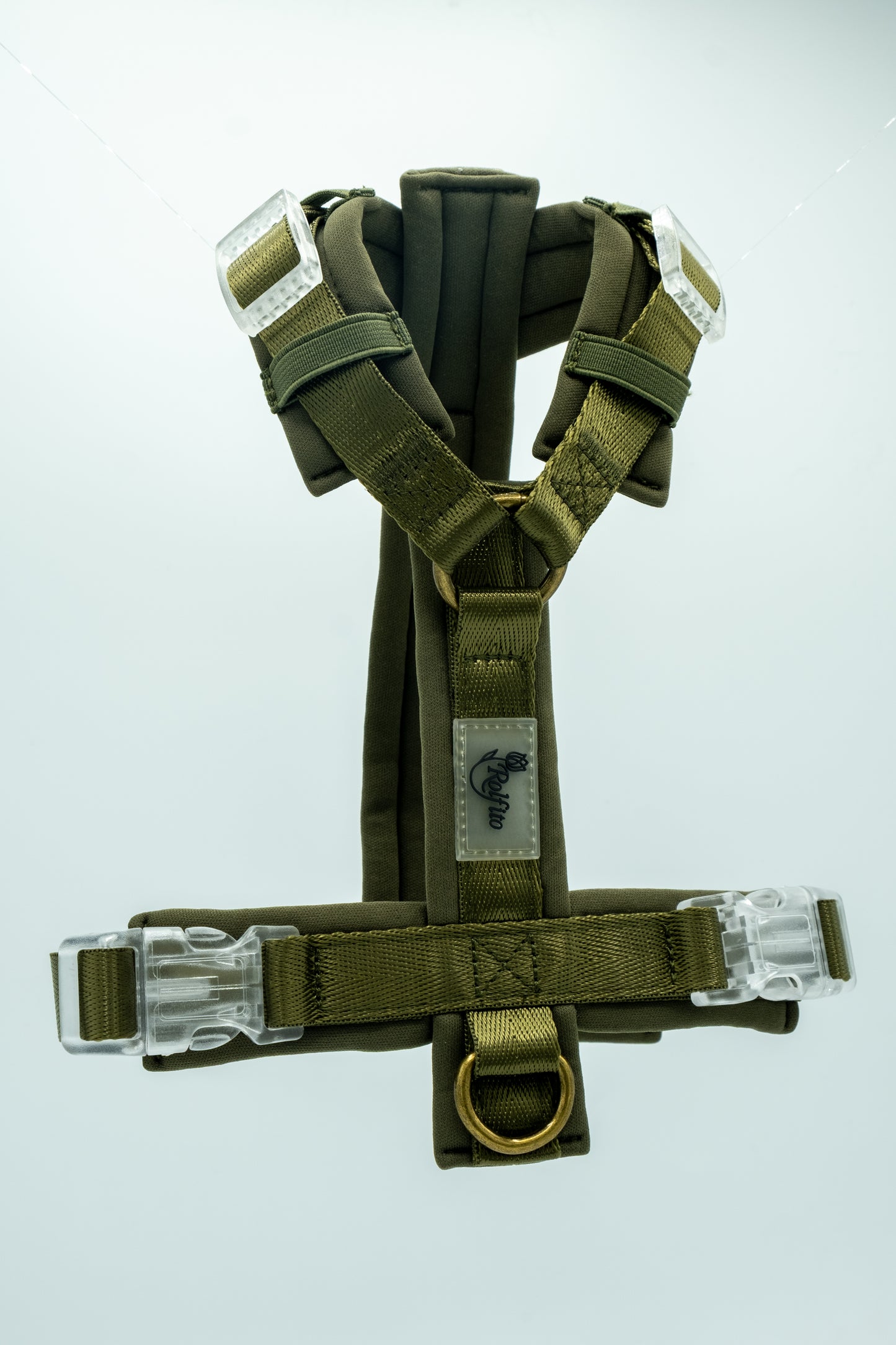 Rolfito Neoprene Y-Harness - Olive green