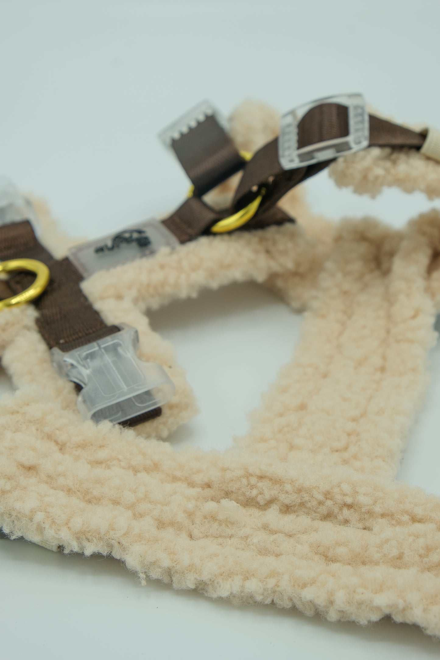 Rolfito Teddy Y-Harness - Brown/cream