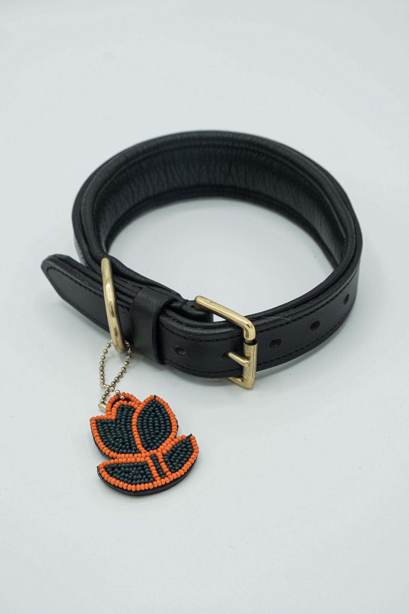 Beaded Leather Collar - Solana